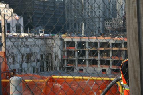 Blick in Ground Zero.