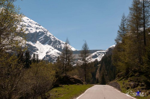 Staumauer Grande Dixence.