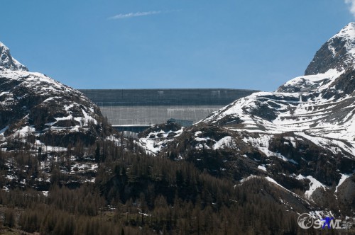 Staumauer Grande Dixence.