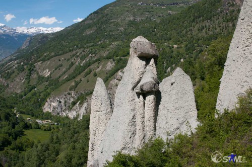 Die Erdpyramiden von Euseigne.