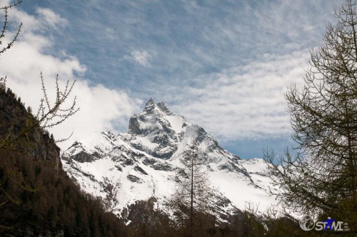 Ein letzter Blick zum Matterhorn.