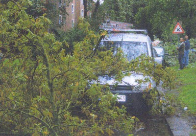 Unwetter in Köln