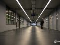 Weg vom Parkhaus zur Bahn Weg vom Parkhaus zur Bahn