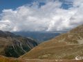 Talblick ins Wallis Talblick ins Wallis