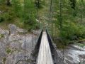 Hängebrücke an der Nufenenstraße Hängebrücke an der Nufenenstraße