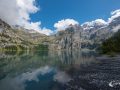 Öschinensee und Blüemlisalphorn Öschinensee und Blüemlisalphorn