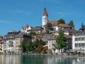 Thun mit Schloss Thun mit Schloss