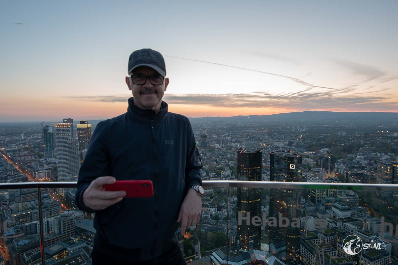 Selfi auf dem Maintower
