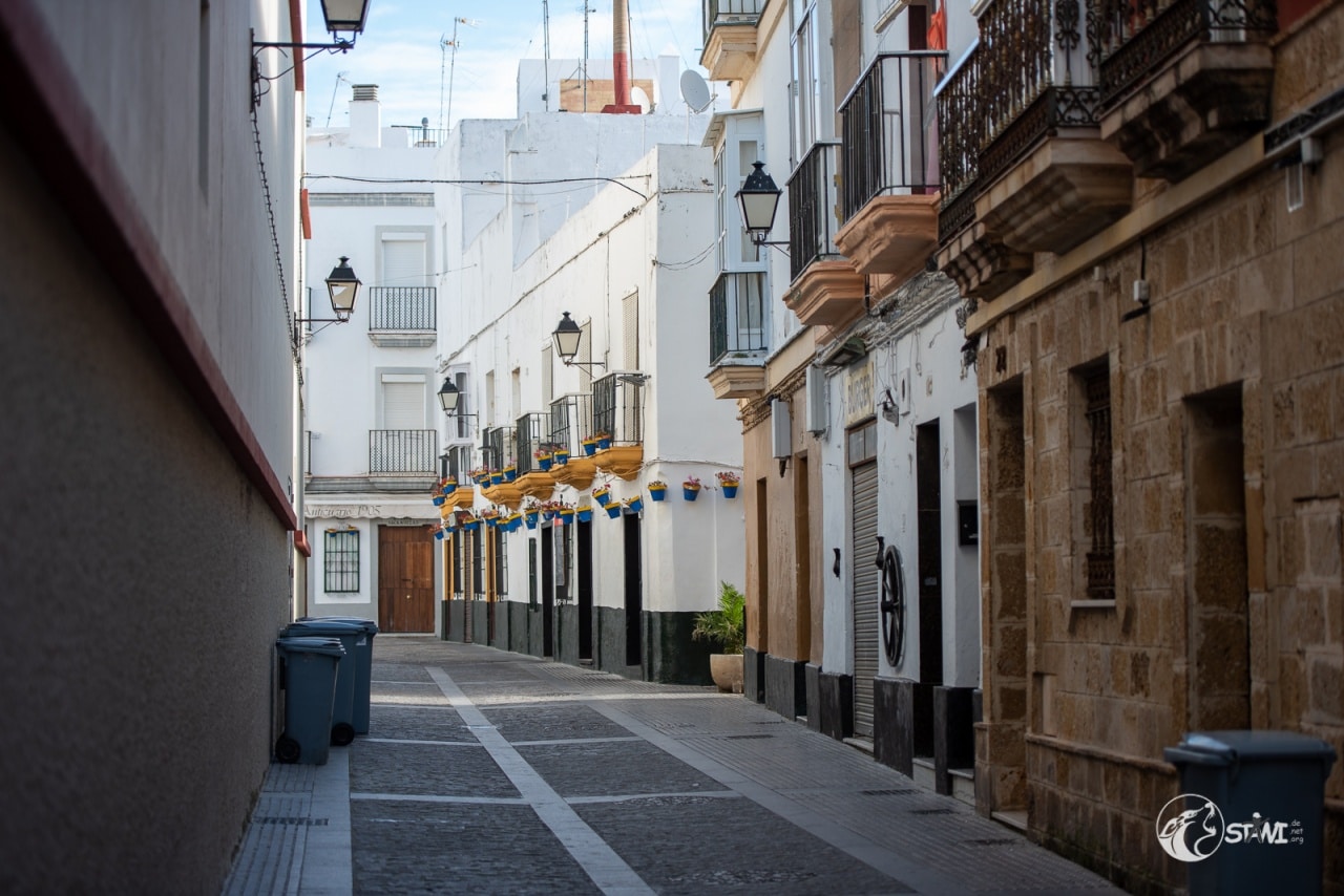 In den Straßen von Cadiz