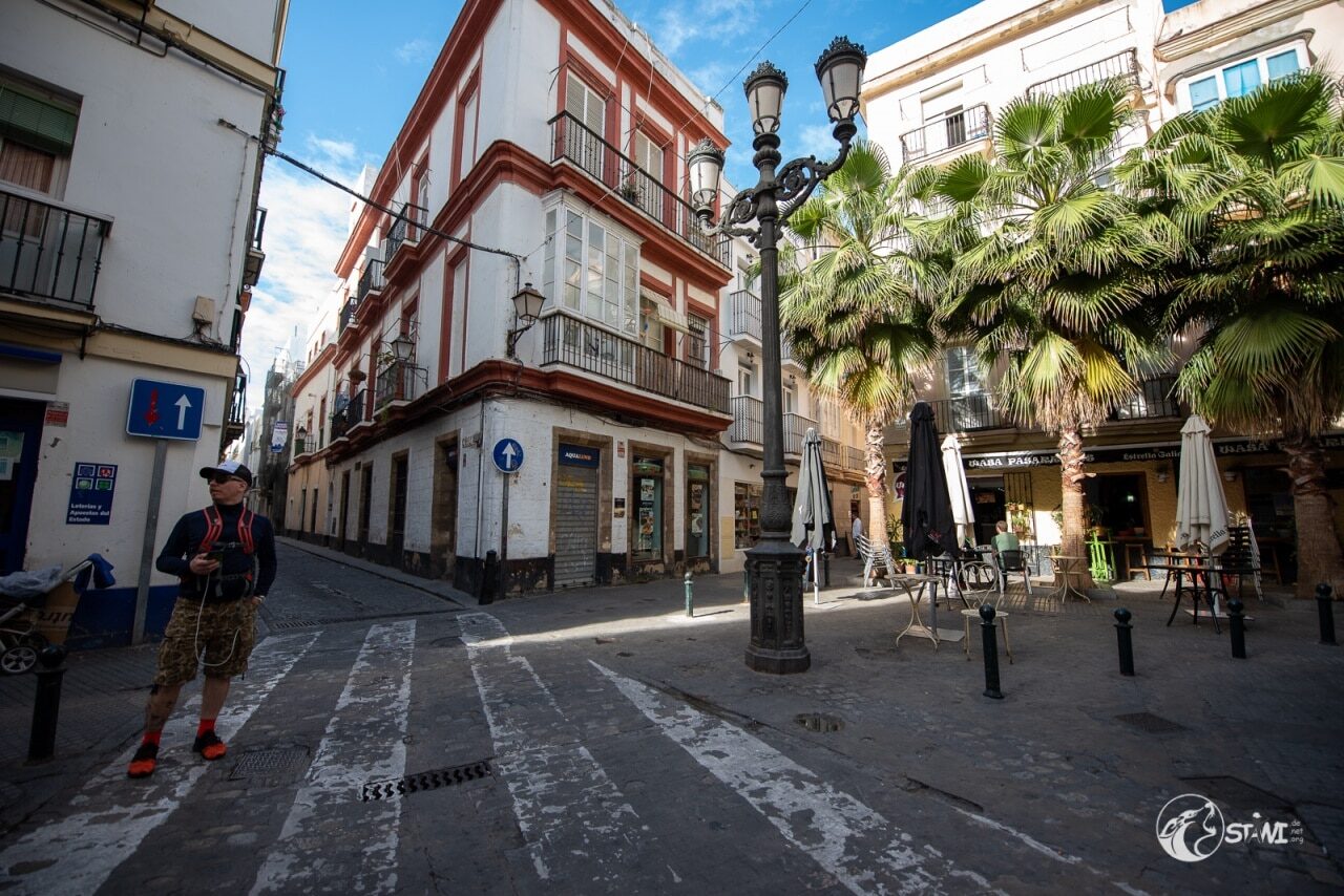 In den Straßen von Cadiz