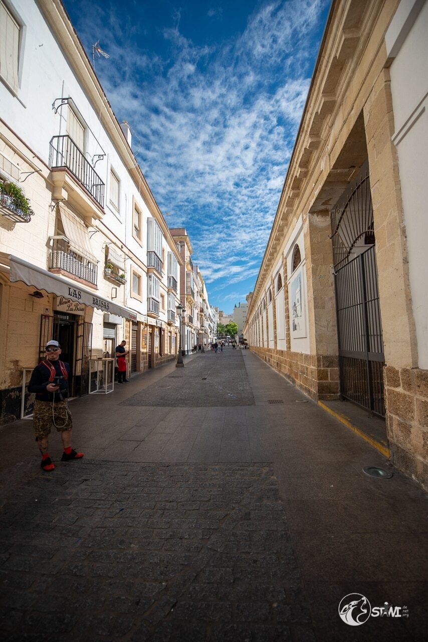 In den Straßen von Cadiz