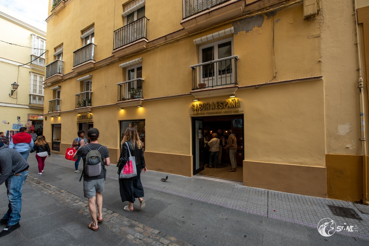 In den Straßen von Cadiz