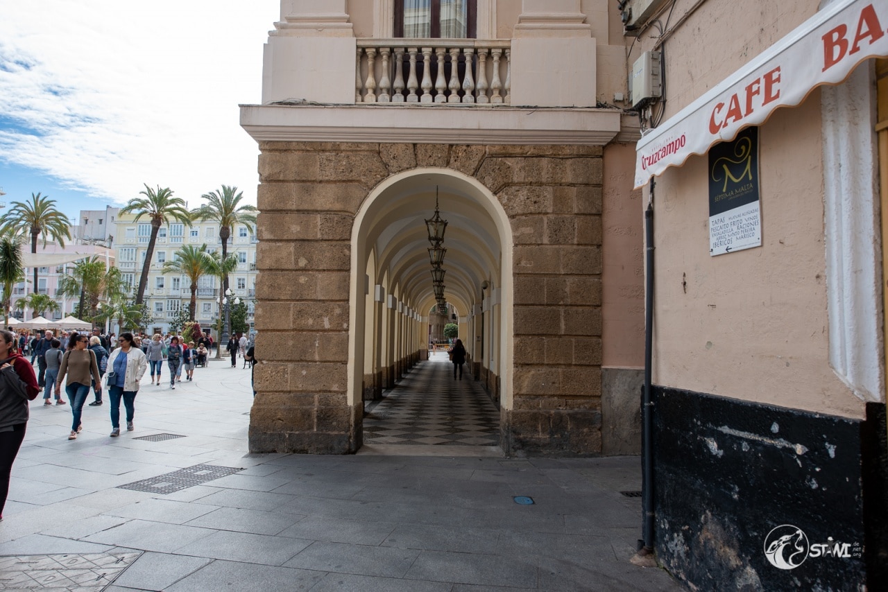 In den Straßen von Cadiz