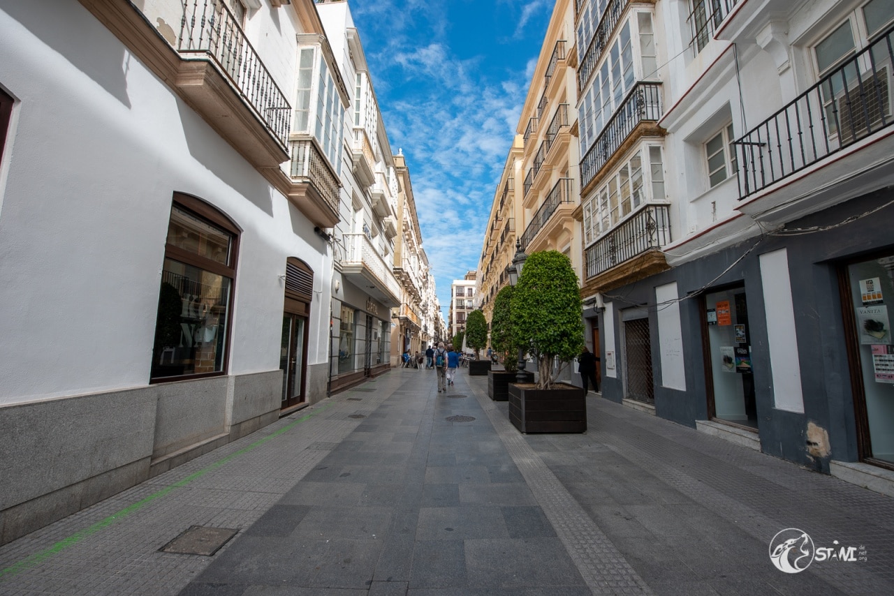 In den Straßen von Cadiz
