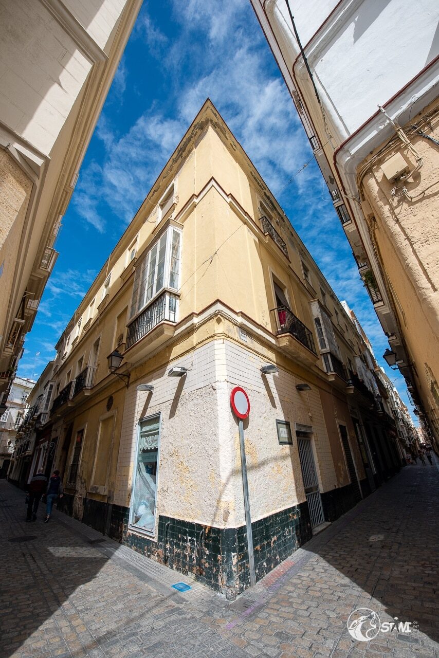 In den Straßen von Cadiz