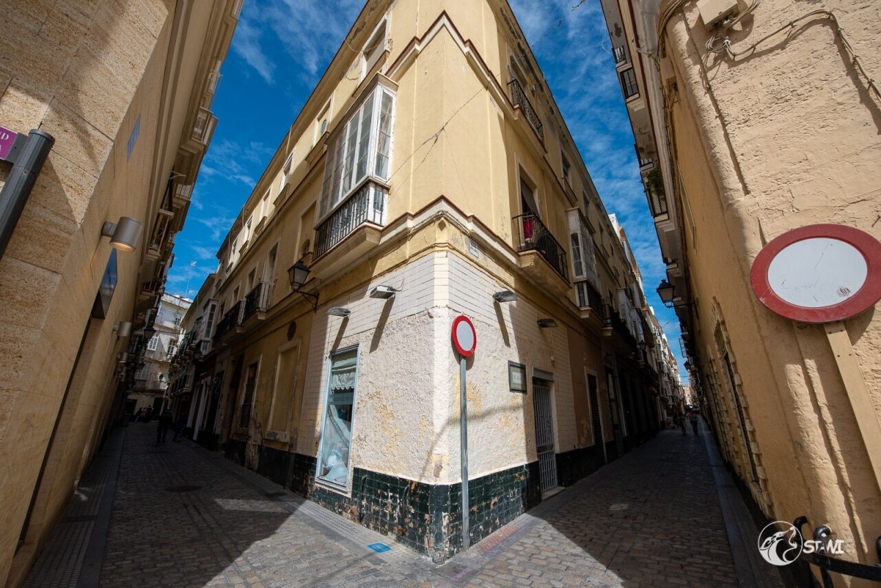 In den Straßen von Cadiz