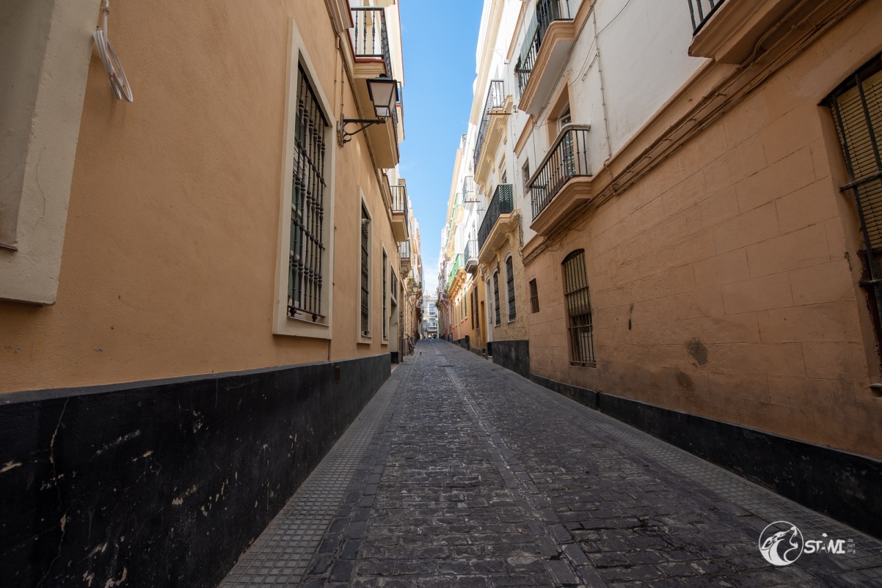 In den Straßen von Cadiz