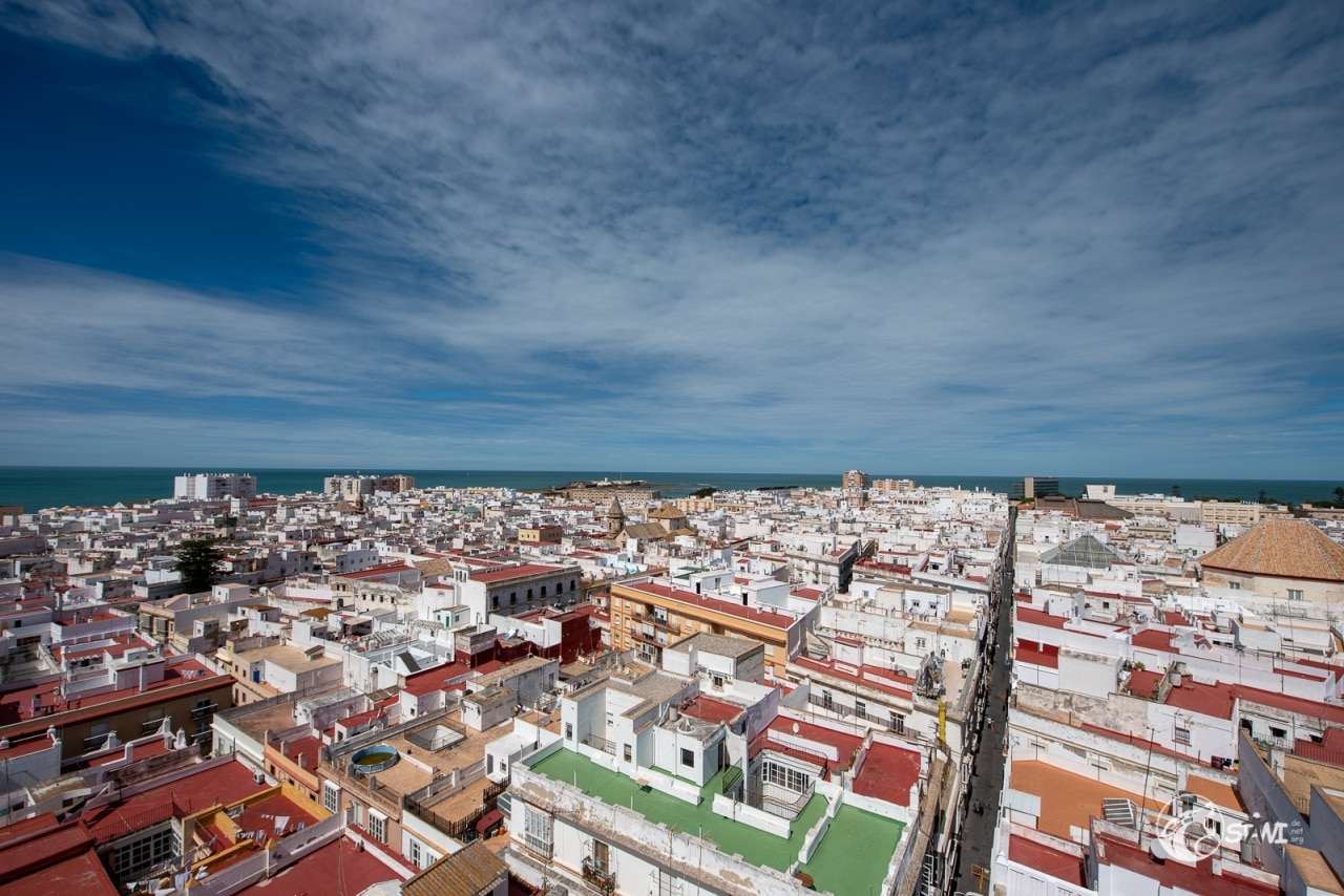 Über den Dächern von Cadiz