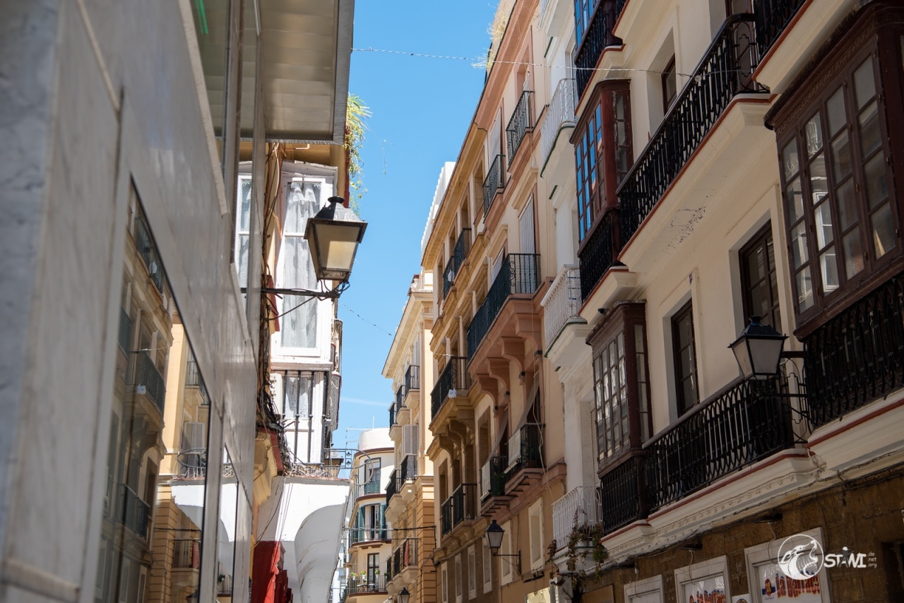 Fassaden in Cadiz