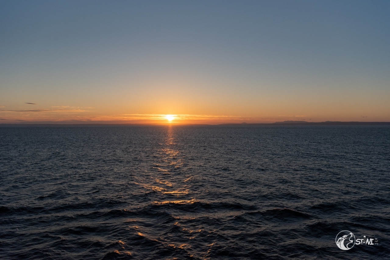 Sonnenaufgang über dem Atlantik