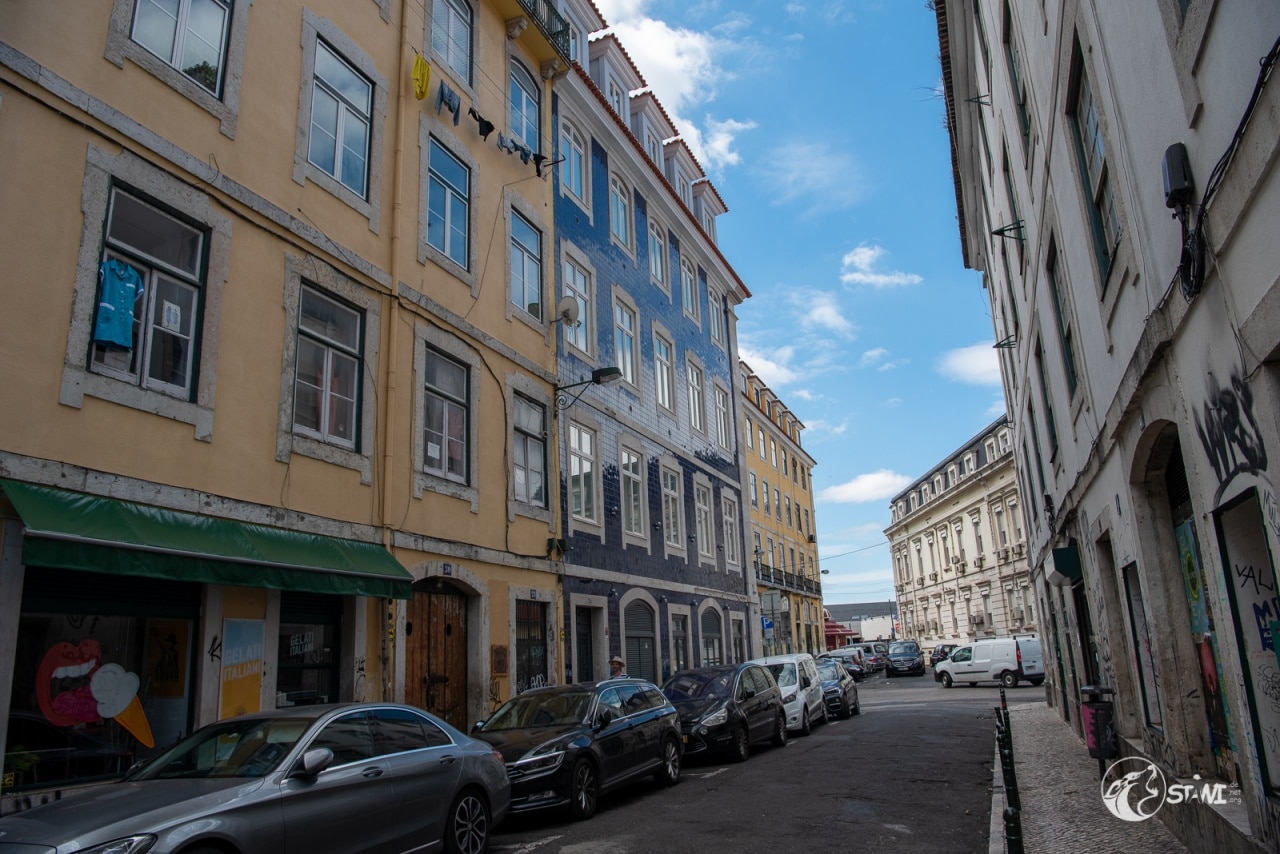 In den Straßen von Lissabon
