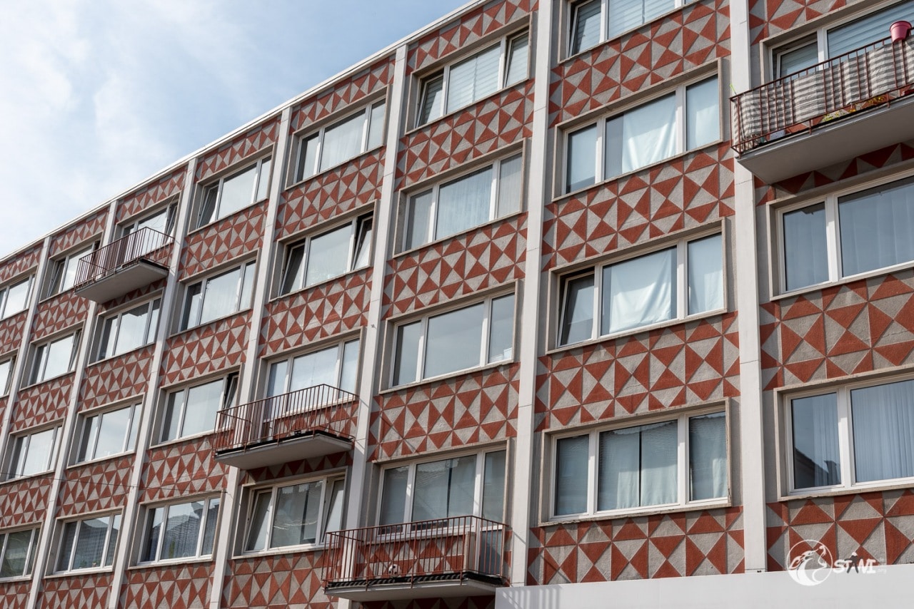 Versetzte Balkone Versetzte Balkone