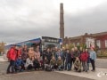 Gruppenfoto mit NEW Bus in Giesenkirchen