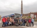 Gruppenfoto mit NEW Bus in Giesenkirchen