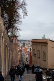 Treppe zur Prager Burg