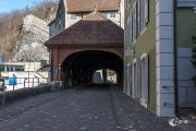 Gedeckte Holzbrücke Baden