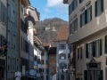 Blick zum Schloss Schartenfels