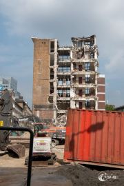 Abriss in der Hoogstraat